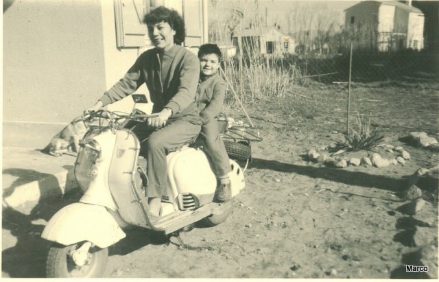 Marco au Palyvestre dans le Var 1956